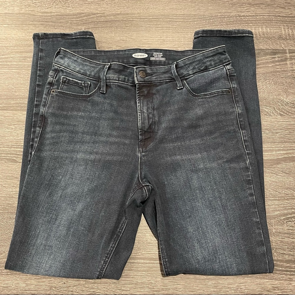 Old Navy rockstar super skinny high rise jeans